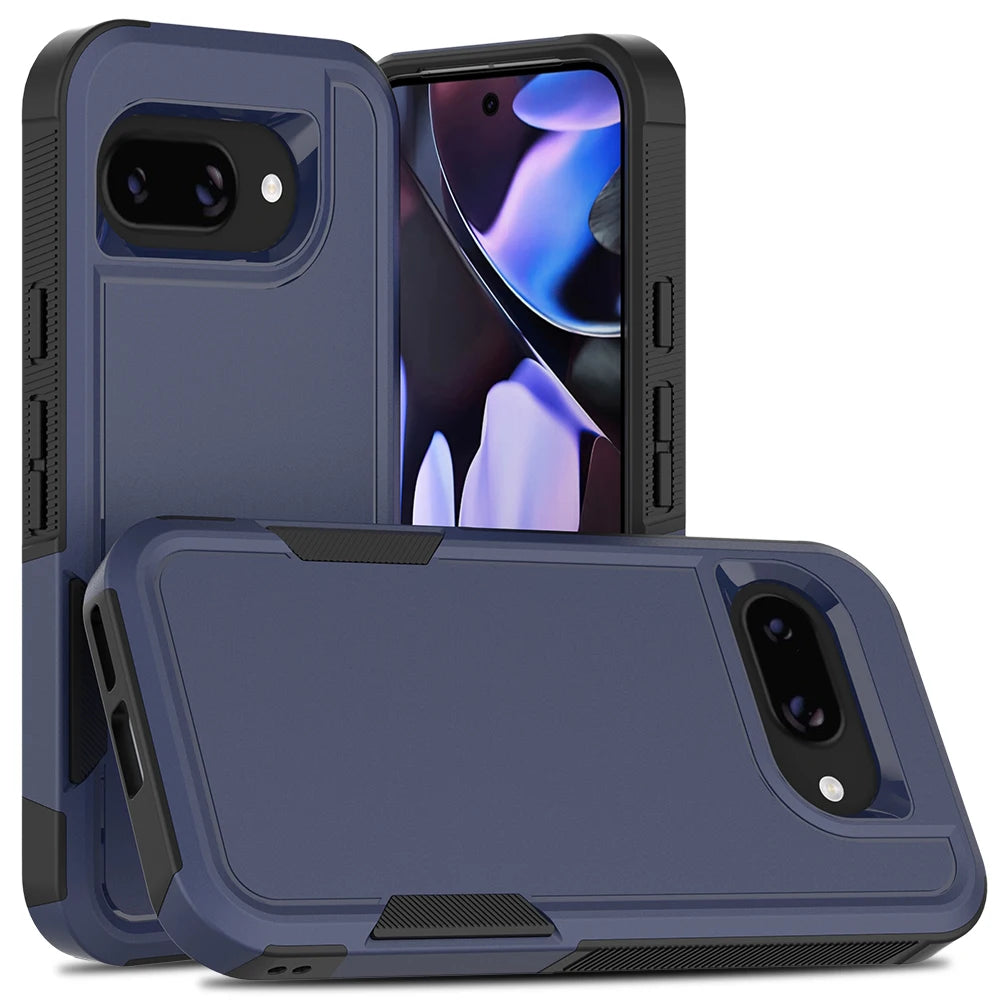 Luxury Shockproof Armor Case with Camera Protector for Pixel 9A