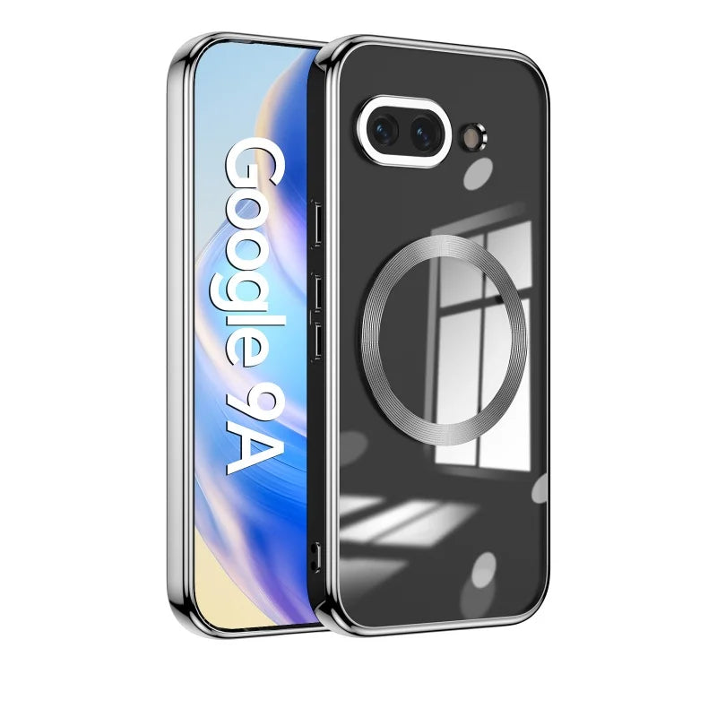 Luxury Slim MagSafe Transparent Case for Pixel 9A