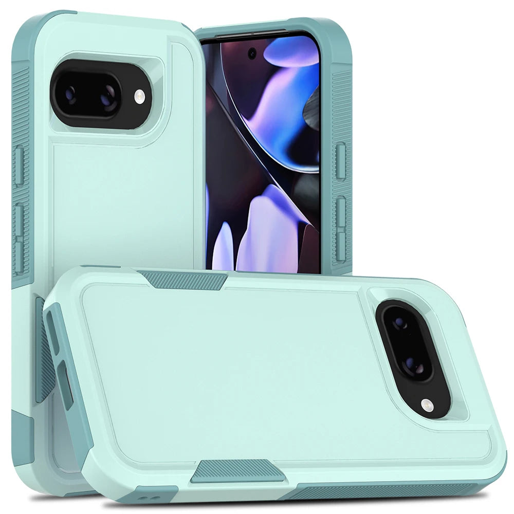 Luxury Shockproof Armor Case with Camera Protector for Pixel 9A