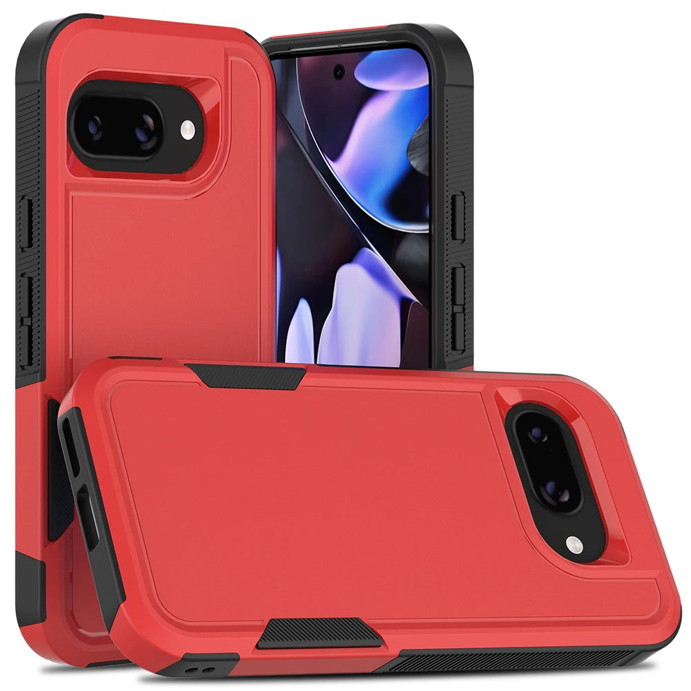 Luxury Shockproof Armor Case with Camera Protector for Pixel 9A