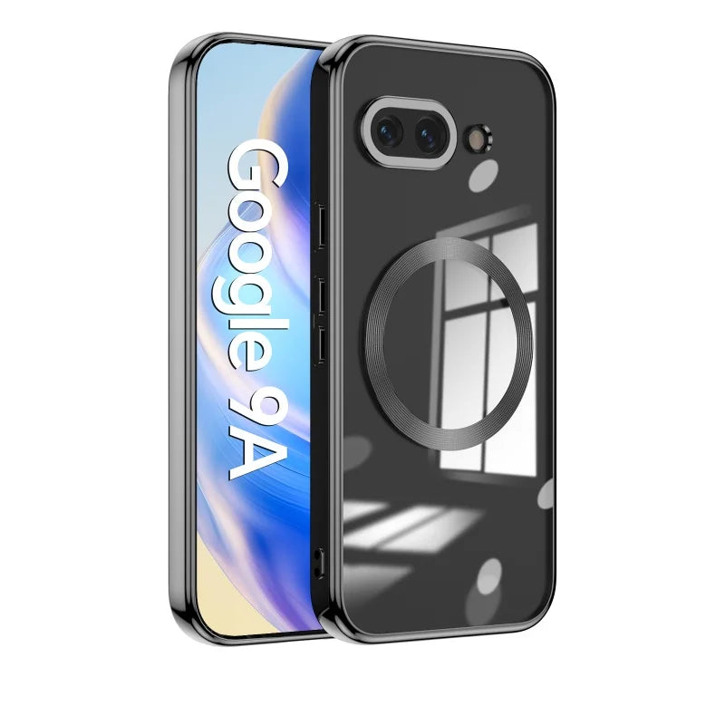 Luxury Slim MagSafe Transparent Case for Pixel 9A
