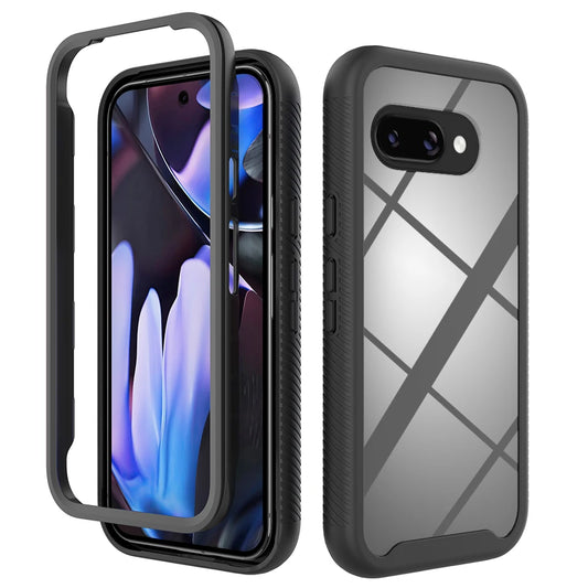 Rugged Shockproof Transparent Case for Pixel 9A
